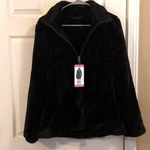 NWT Thick fuzzy coat